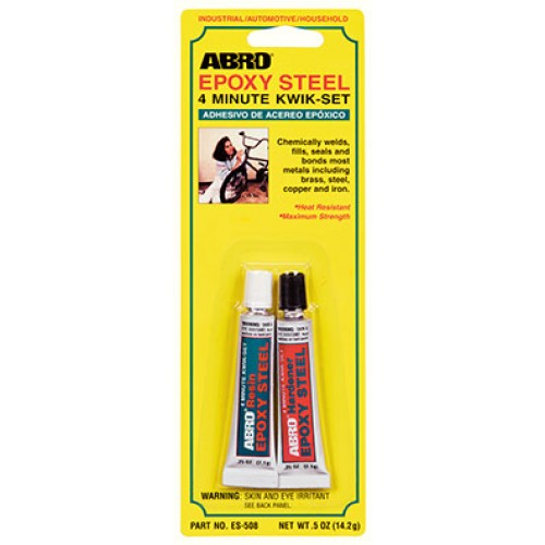 ABRO EPOXY STEEL 4 MINUTE KWIK SET